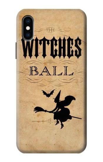 S2648 Vintage Halloween The Witches Ball Case For iPhone X, iPhone XS