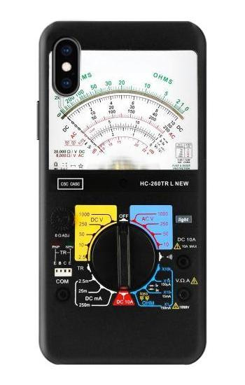S2660 Analog Multimeter Graphic Printed Case For iPhone X, iPhone XS