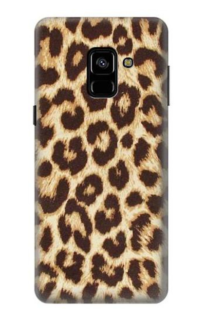 S2204 Leopard Pattern Graphic Printed Case For Samsung Galaxy A8 (2018)