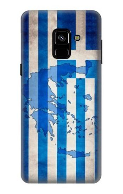 S2970 Greece Football Soccer Euro 2016 Case For Samsung Galaxy A8 (2018)