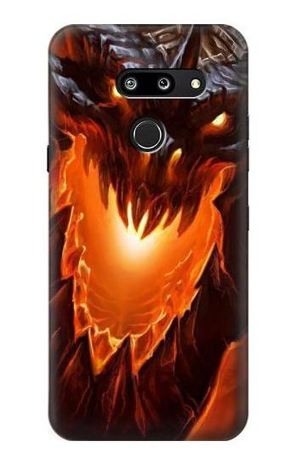 S0414 Fire Dragon Case For LG G8 ThinQ
