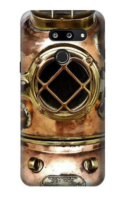 S2412 Vintage Deep Sea Diving Helmet Case For LG G8 ThinQ