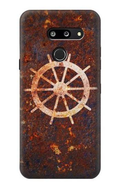 S2766 Ship Wheel Rusty Texture Case For LG G8 ThinQ