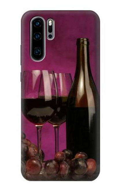 S0910 Red Wine Case For Huawei P30 Pro