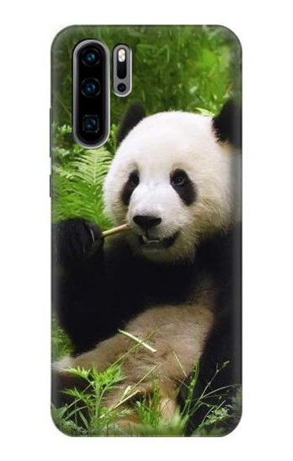 S1073 Panda Enjoy Eating Case For Huawei P30 Pro