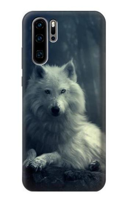 S1516 White Wolf Case For Huawei P30 Pro