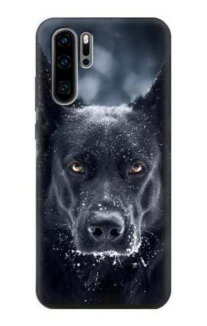 S3168 German Shepherd Black Dog Case For Huawei P30 Pro