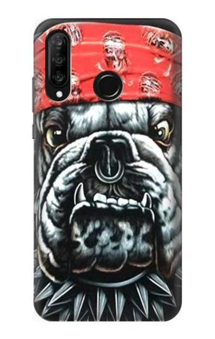 S0100 Bulldog American Football Case For Huawei P30 lite