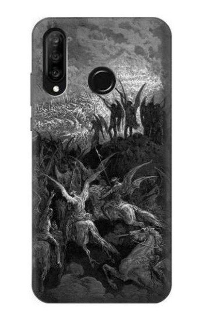 S1026 Gustave Dore Paradise Lost Case For Huawei P30 lite