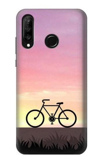 S3252 Bicycle Sunset Case For Huawei P30 lite