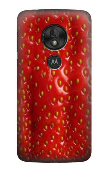 S2225 Strawberry Case For Motorola Moto G7 Play