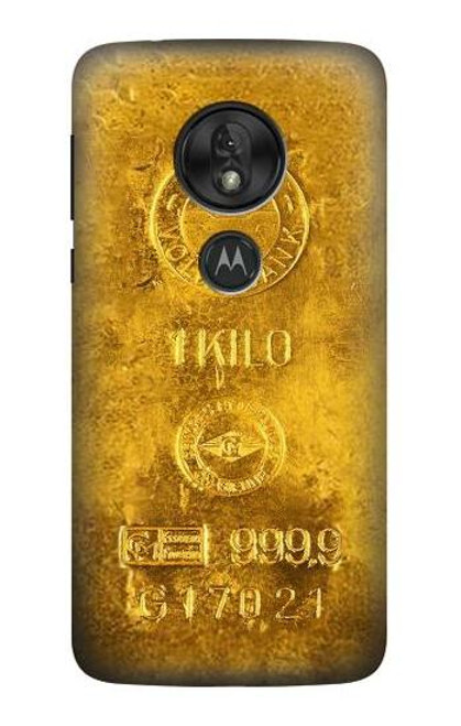 S2618 One Kilo Gold Bar Case For Motorola Moto G7 Power
