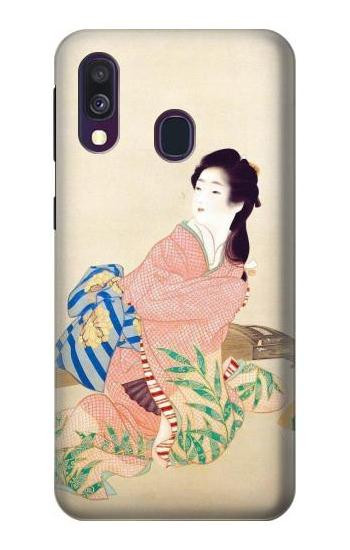 S0889 Japan Art Kimono Case For Samsung Galaxy A40