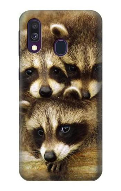 S0977 Baby Raccoons Case For Samsung Galaxy A40