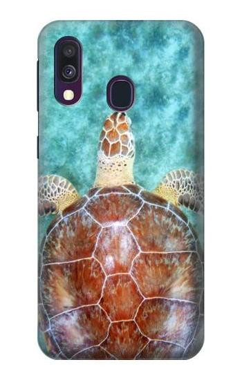 S1424 Sea Turtle Case For Samsung Galaxy A40