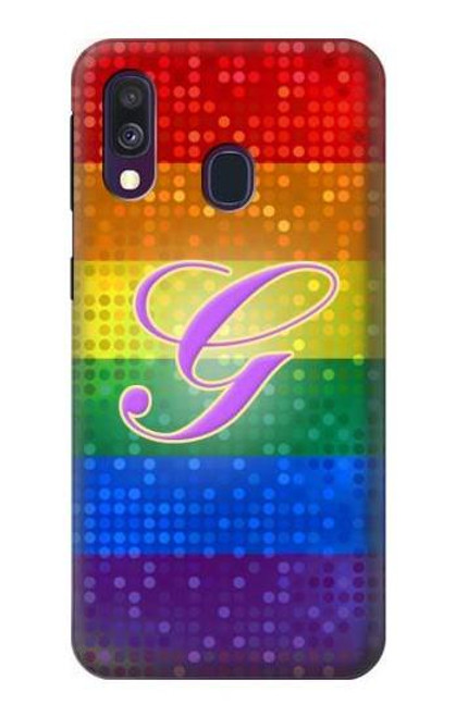 S2899 Rainbow LGBT Gay Pride Flag Case For Samsung Galaxy A40
