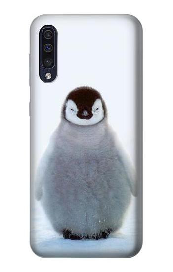 S1075 Penguin Ice Case For Samsung Galaxy A50