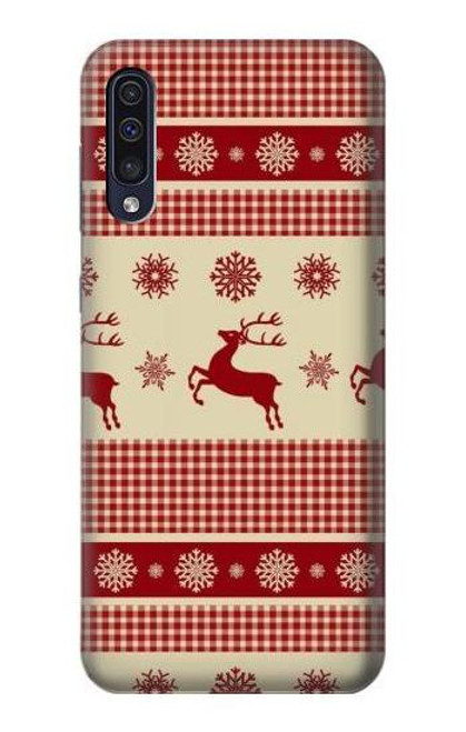 S2310 Christmas Snow Reindeers Case For Samsung Galaxy A50