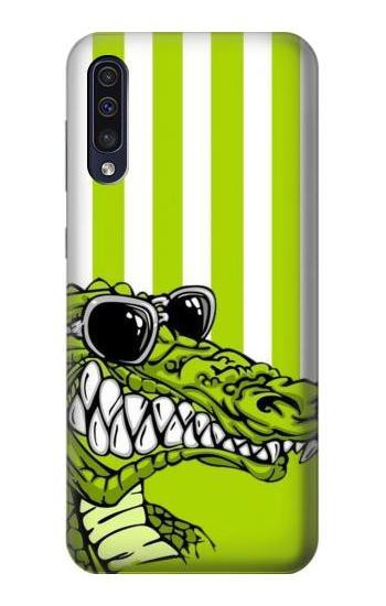 S2323 Funny Green Alligator Crocodile Case For Samsung Galaxy A50