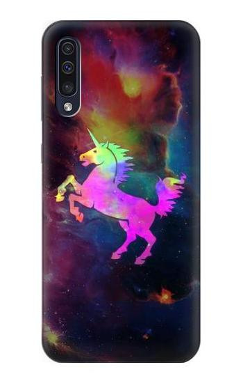 S2486 Rainbow Unicorn Nebula Space Case For Samsung Galaxy A50