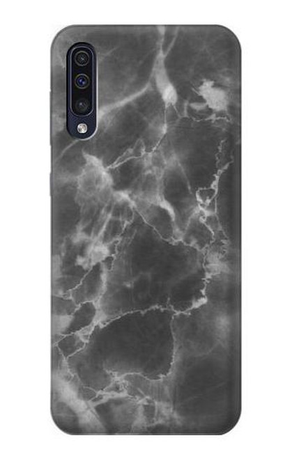 S2526 Black Marble Graphic Printed Case For Samsung Galaxy A50