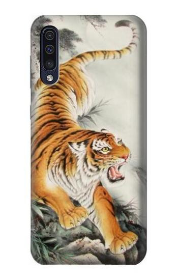 S2751 Chinese Tiger Brush Painting Case For Samsung Galaxy A50