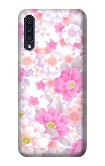 S3036 Pink Sweet Flower Flora Case For Samsung Galaxy A50