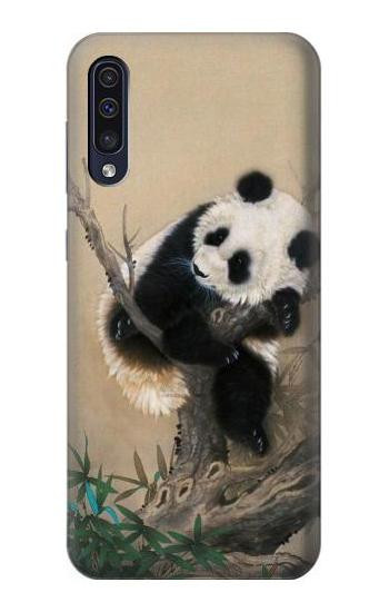 S2210 Panda Fluffy Art Painting Case For Samsung Galaxy A70