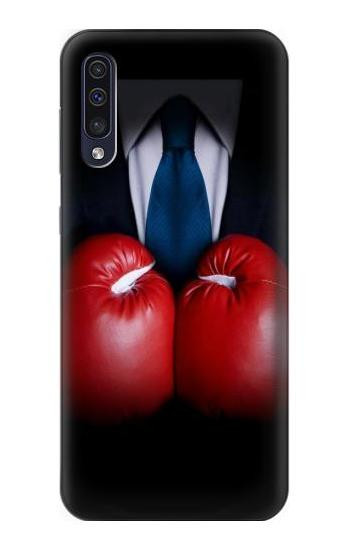 S2261 Businessman Black Suit With Boxing Gloves Case For Samsung Galaxy A70