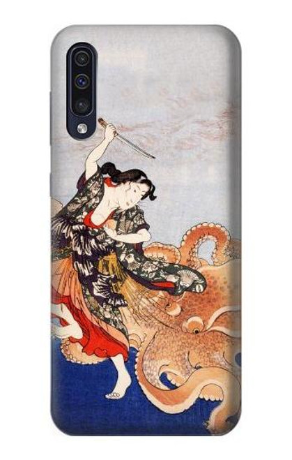 S2496 Japan Art Utagawa Kuniyoshi Tamatori Case For Samsung Galaxy A70