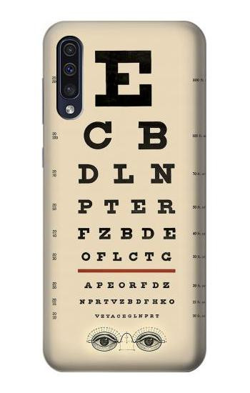 S2502 Eye Exam Chart Decorative Decoupage Poster Case For Samsung Galaxy A70