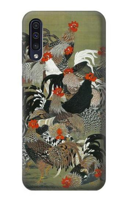 S2699 Ito Jakuchu Rooster Case For Samsung Galaxy A70