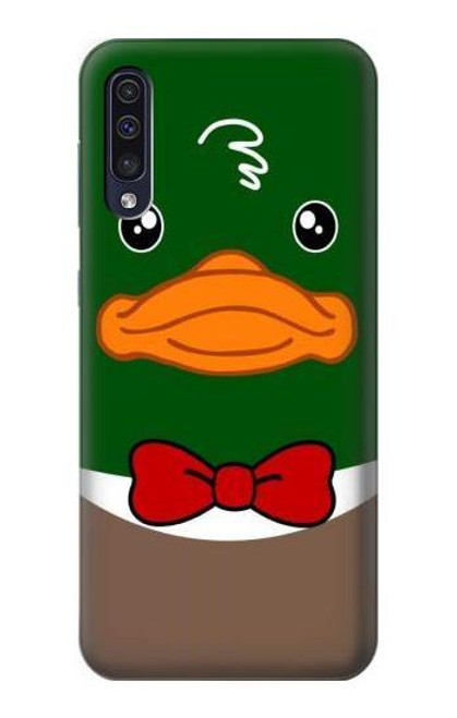 S2762 Green Head Mallard Duck Tuxedo Cartoon Case For Samsung Galaxy A70