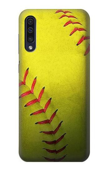 S3031 Yellow Softball Ball Case For Samsung Galaxy A70
