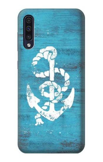 S3053 Marine Anchor Blue Case For Samsung Galaxy A70