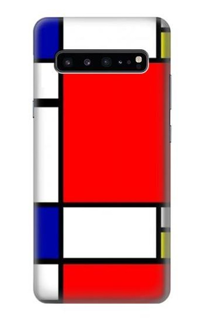 S0157 Composition Red Blue Yellow Case For Samsung Galaxy S10 5G