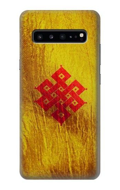 S2318 Eternal Knot Buddhist Spiritual Meditation Case For Samsung Galaxy S10 5G
