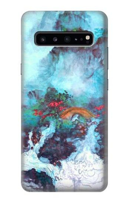 S2724 White Dragon Pool Lui Haisu Case For Samsung Galaxy S10 5G