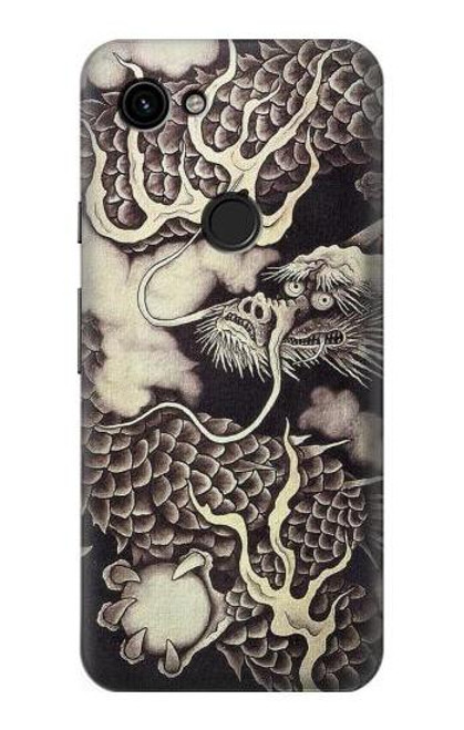 S2719 Japan Painting Dragon Case For Google Pixel 3a