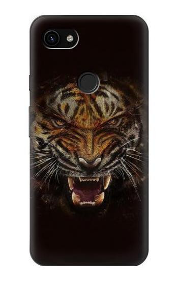 S0575 Tiger Face Case For Google Pixel 3a XL