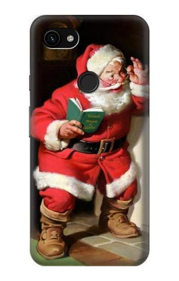 S1417 Santa Claus Merry Xmas Case For Google Pixel 3a XL