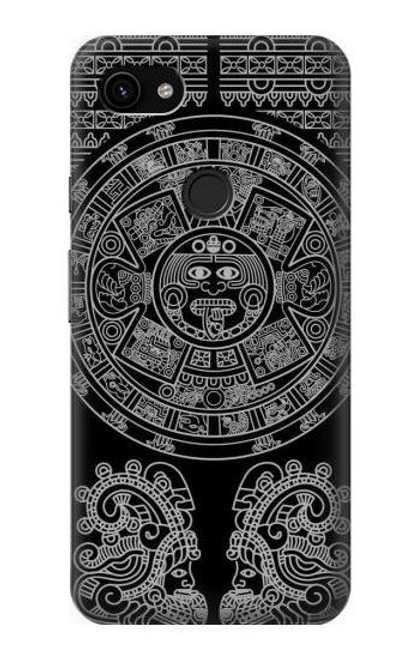 S1838 Mayan Pattern Case For Google Pixel 3a XL