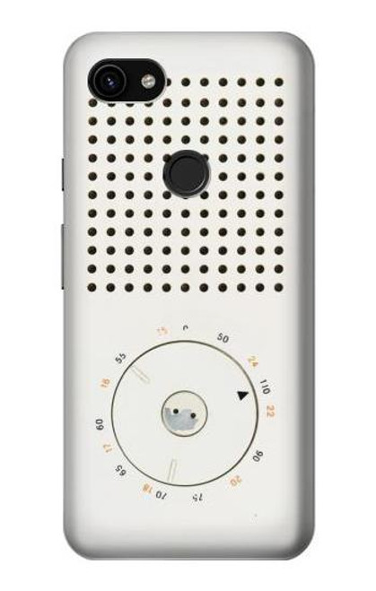 S1857 Retro Transistor Radio Case For Google Pixel 3a XL