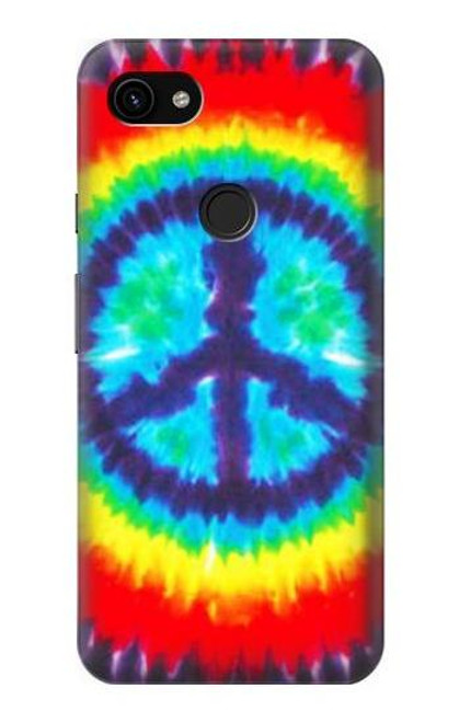 S1870 Tie Dye Peace Case For Google Pixel 3a XL