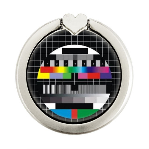 S1501 No Signal Television Graphic Ring Holder and Pop Up Grip