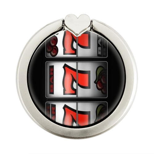 S2406 Slot Machine Lucky 777 Graphic Ring Holder and Pop Up Grip