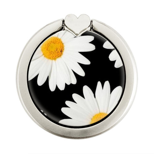 S2477 Daisy flower Graphic Ring Holder and Pop Up Grip