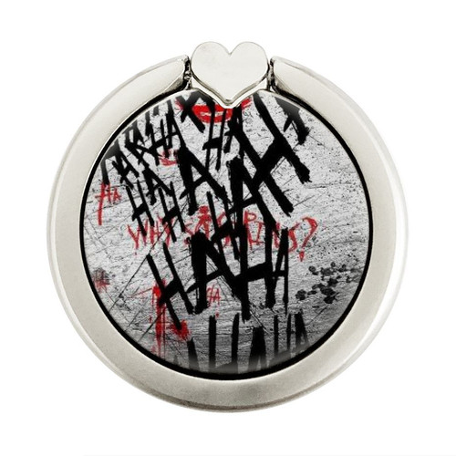 S3073 Joker Hahaha Blood Splash Graphic Ring Holder and Pop Up Grip