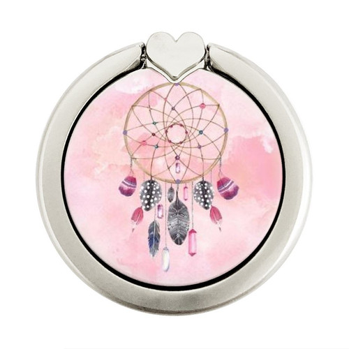 S3094 Dreamcatcher Watercolor Painting Graphic Ring Holder and Pop Up Grip