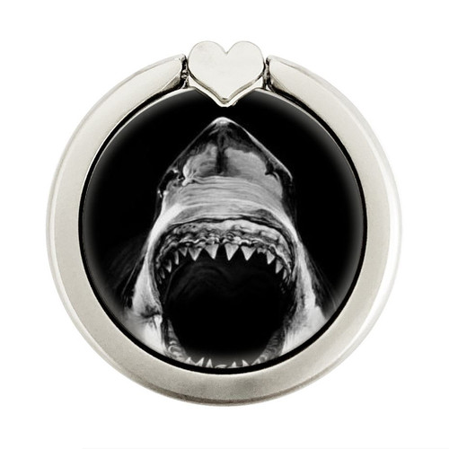 S3100 Great White Shark Graphic Ring Holder and Pop Up Grip
